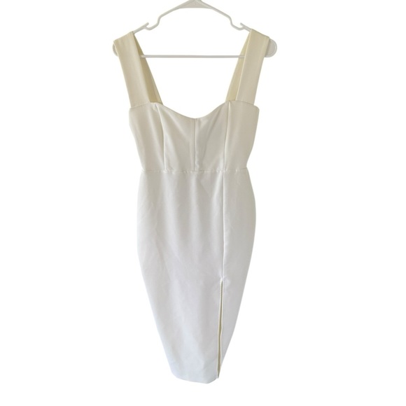 Nookie Divine Ivory Sweatheat Bridal Midi Dress - Picture 3 of 10